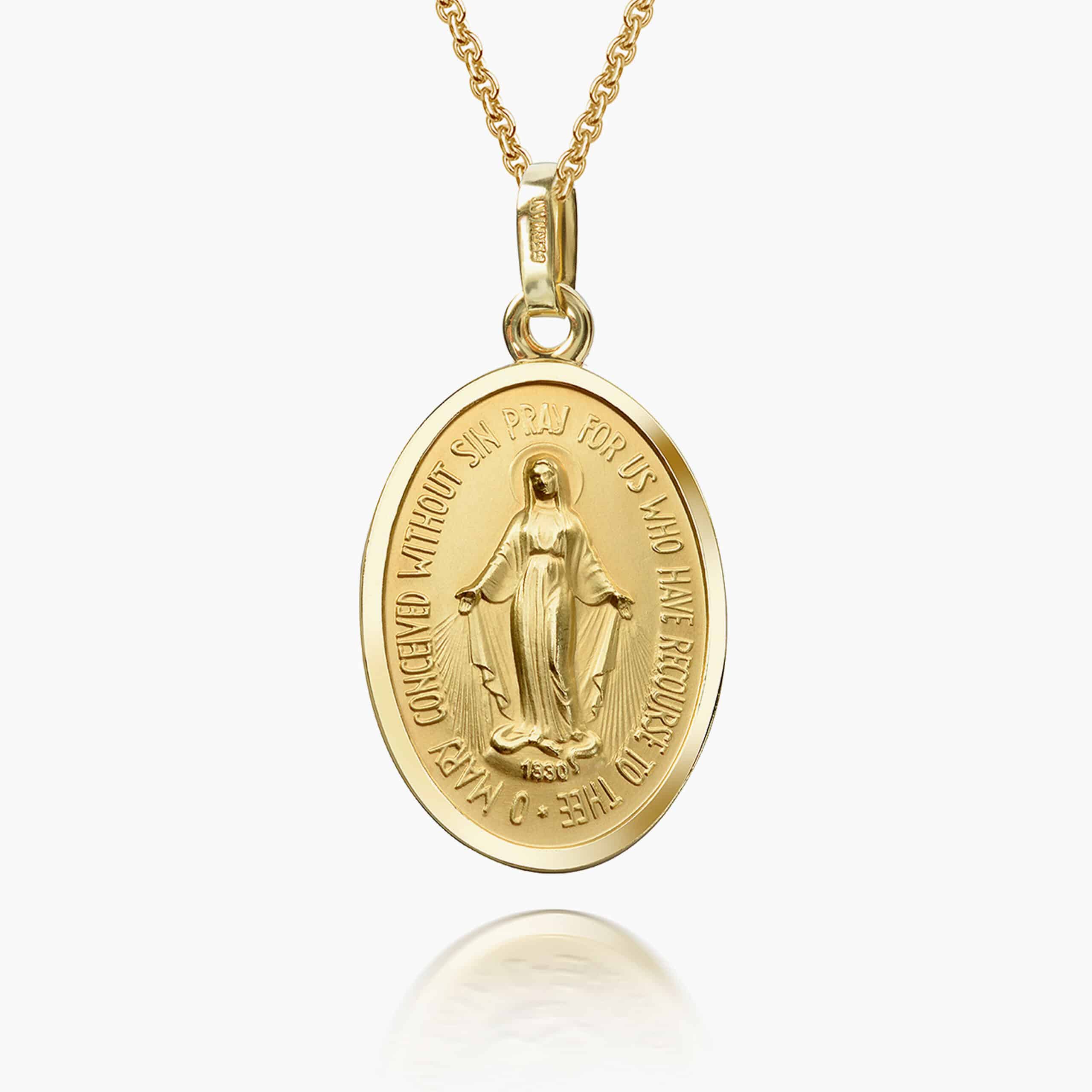 Carl Dillenius Bijouterie - Produkte - Heiligenmedaillen